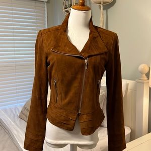 White House Black Market Suede Jacket